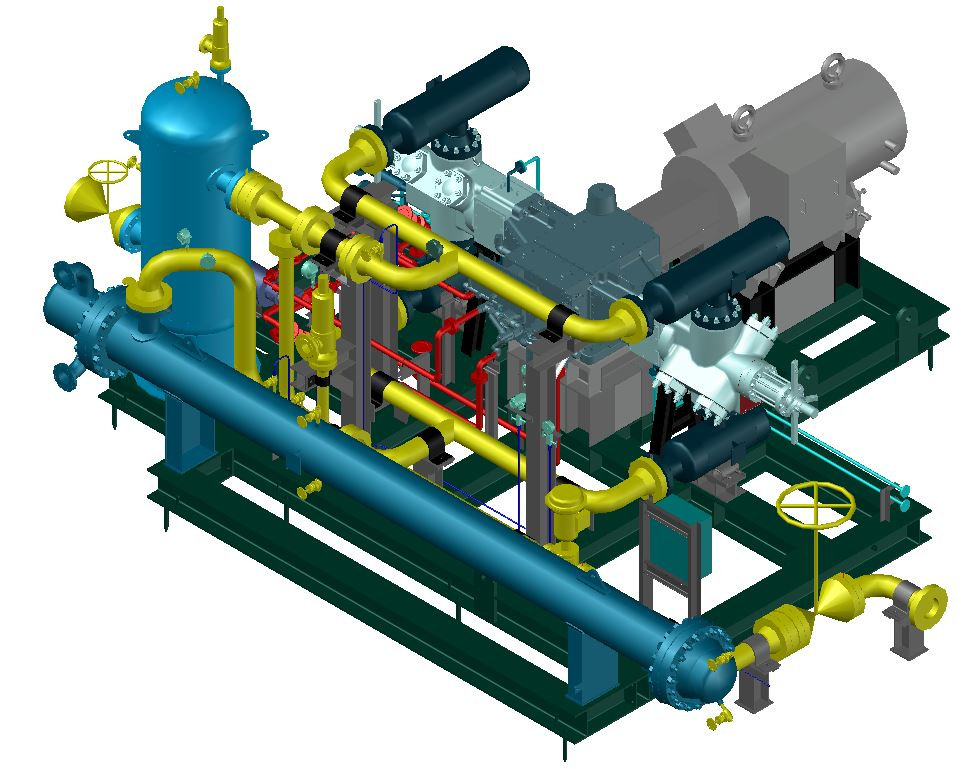 Reciprocating Compressor Skid